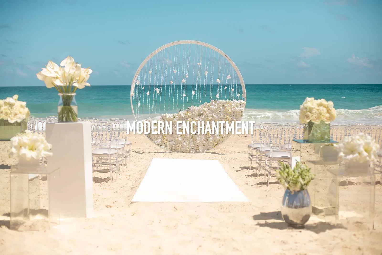 Inspiración de boda Modern Enchantment