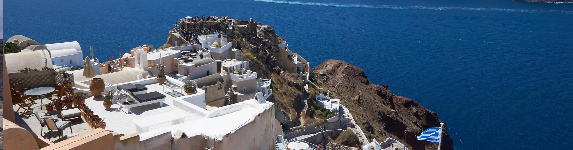 Vista destacada de ATENAS Y SANTORINI